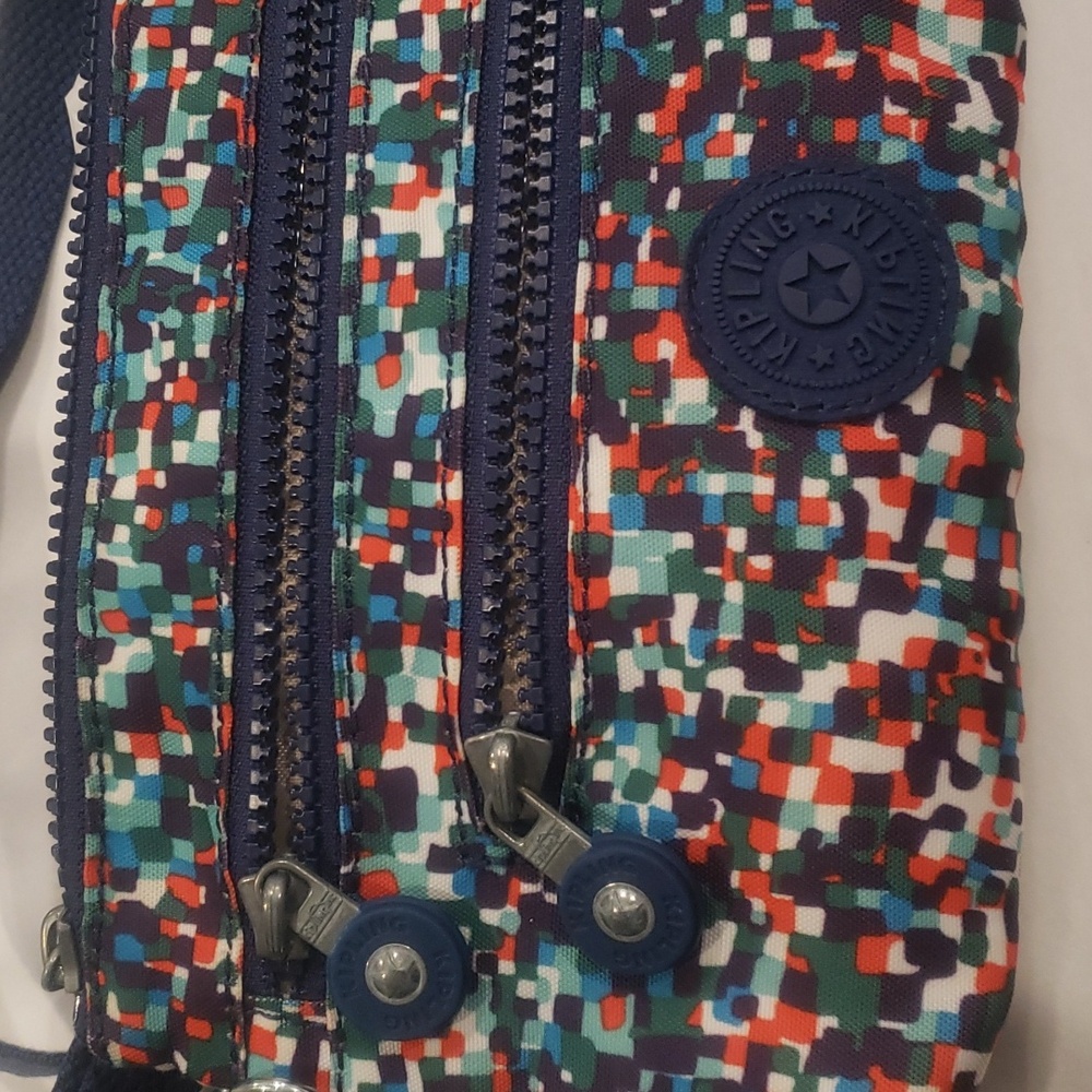Kipling Crossbody Bag, Printed Polyester- Juniper… - image 2